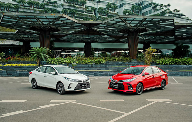Toyota Vios giảm giá 45 triệu đồng thu hút khách mua xe