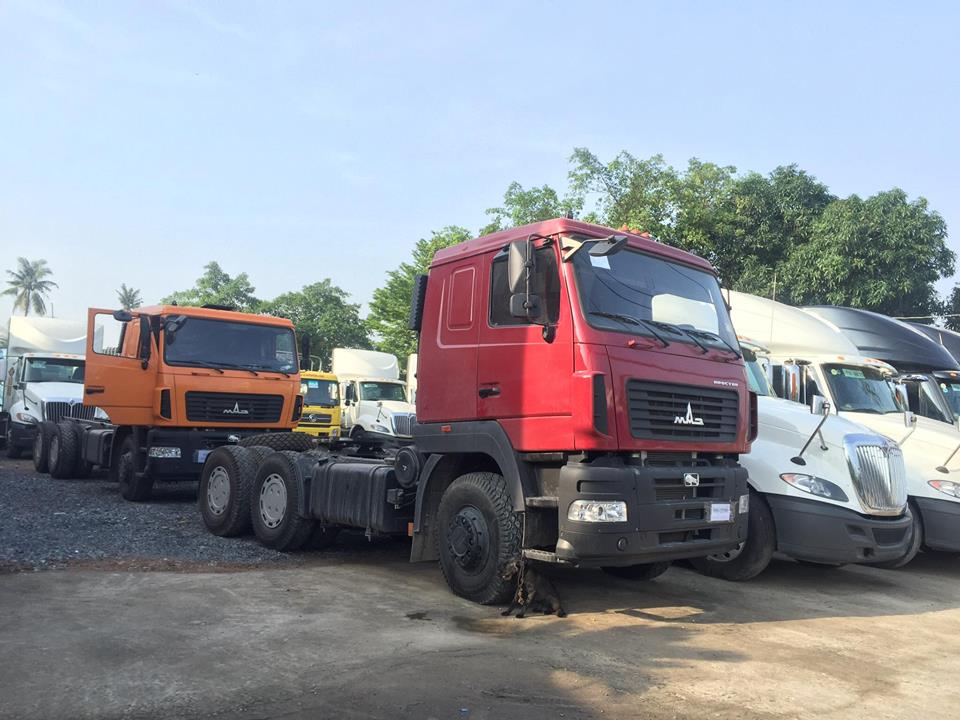 Xe Đầu kéo 6x4 (Cầu dầu) MAZ 6430B7